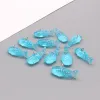 10pcs/pack Cute 3D Small Shark Resin Charms Lovely Ocean Marine Animals Pendant For Earring Necklace DIY Jewelry Make