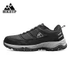 Shoes HIKEUP Men Hiking Shoes Durable Walking Sports Shoes Outdoor Trekking Sneakers for Men Fishing Camping Jogging Mesh Cloth Fabric