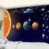 Tapestries Tapestry Dream Solar System Planets Pattern Home Decor Wall Blanket Galaxy For Bedroom Warm Decorations