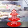 Party Supplies Carnival Cupcake Stand 3 Layer Candy Plate Tabletop Fruit Pastry Holder For Themed Holidays Restaurant Kitchens Cafe