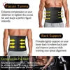 Correo de cintura para adelgazamiento Corsé para hombres Sauna Sauna Sweet Belly Timmer Cinturón Sports Compresión Body Shaper Girdle Fitness 240409