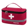 Bolsa de armazenamento de kit de primeiros socorros Saco de armazenamento portátil Bag ao ar livre de resgate doméstico para crianças de grande capacidade Kit Medical Storage Organizertable Medicine Storage Bacha