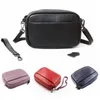 Bolsas de ombro designer bolsa de couro de mulher pequena bolsa de luxo transversal moda mensageiro mulheres preto genuíno