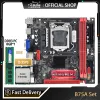 マザーボードB75A LGA 1155 I5 3570プロセッサと8GB DDR3メモリプレートPLACA LGA 1155セットサポートWiFi NVME