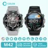 Bekijkt Colmi M42 SmartWatch 1.43 'AMOLED Display 100 Sports Modes Voice Calling Smart Watch Men Women Military Grade Touchness Watch