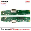 New For Motorola Moto G5 G4 G6 G7 G8 G9 Play Plus Power Lite USB Charging Port Mic Microphone Dock Connector Board Flex Cable