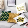 Pillow Non-fading Pillowcase Soft Durable Modern Abstract With Hidden Zipper Decorative Cover For Home Decor