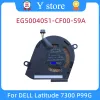 Pads Y Store New Original pour Dell Latitude 7300 P99G Ventilateur de refroidissement de l'ordinateur portable EG50040S1CF00S9A Navire rapide