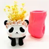 Garland animal flower pot succulent creative silicone mold resin gypsum candle concrete crystal glue tool DIY handmade