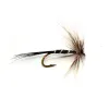 MNFT 10pcs 10 # Mosqura moustique noir Trout Trout Fishing Flies Fly Fly Fishing Appâts