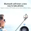 Mini Bluetooth Uyumlu Kendi Kendinden Timer Uzaktan Denetleyici Kendi Kendine Timer Kamera Çubuk Deklanşör Sürüm IOS/Android için Selfie Selfie
