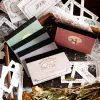 30pcs Memo Lace Frame Note Book Flowers Bottoming Decorative Record Material Backing Paper Writing Scrapbooking 100 * 70mm