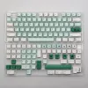 Accessories 136 Keycaps Green And White Lost Forest XDA PBT Thermal Sublimation DIY Mechanical Keyboard Keycap