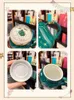 Tazze di tazze di Natale in ceramica del latte caffè ad alta capacità a prova di polvere con coperchio non slip resistente al calore Babbo Natale regalo