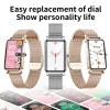 Wristbands ZX19 Smart Watch Ladies Sports Fitness Pedometer Bluetooth Bracelet Waterproof Clock Heart Rate Blood Oxygen Monitor Girl Gift