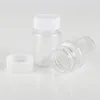 Bouteilles de rangement 100pcs rechargeables 15 ml en plastique PTOUT PET CONTENU DE JOINT vide avec capuchon à vis durable facile à utiliser blanc