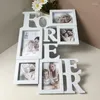 Frames White Po Murd Murded Collage Fidage Salon Room Bedroom Wedding Photo Show Home Decor Decoration