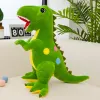 Polka Dot Dinosaur Peluga giocattolo grande tirannosaurus rex bambola bambola cuscino per bambini bambola da ragazzo da ragazzo bambola patung di pelug