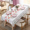 Table Cloth Print Rectangle Waterproof Oilproof Tablecloths Cover Home Decor Christmas Tablecloth Mesas De Jantar