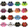 Enfants Pantalons de boxe pour hommes Impression de shorts MMA combattre le grappin court boxe muay thai pantalon femmes shorts thaïlandais camouflage boxeo