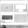 Frames NEW Housing Laptop Case For DELL Inspiron 137000 7347 7348 7359 Upper Cover Palmrest Keyboard Backlight Top Shell Silver 0V5CHP