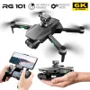 Дроны rg101 Max GPS Drone 8K Профессиональная двойная HD -камера FPV 3 -километровая аэрофотосъемка без прощера