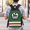 Рюкзак Чечен -флаг путешествий мужчина женская школа компьютер книжная сумка Чечня гордый студент колледжа дневные пакеты