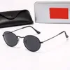 Moda luksusowa marka okularów przeciwsłonecznych Reys Banna Nowa klasyczna Traveller Luxury Oval Fine Metal Border Borders Sunglasss to stylowe i kolorowe okulary ochrony UV