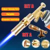 Welding Torch Gas Burner Flame Gun High Temperature Brass Copper Gas Torch Brazing Solder Propane Welding Plumbing