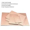 5PCS FR4 PCB 5x7 5x10CM Pojedyncza miedziana plato