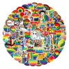 Rainbow LGBT Stickers 200PCS Pride Stickers for Water Bottles Laptop for Adults Teens Waterproof Stickers Packs