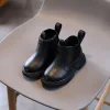 Boots Beauty England Style Chelsea Boots For Kids Girls School Super Ontrend Autumn Platform Children Shoes Shorta Boots F07241