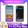 OLED INCELL AAAA + pour l'iPhone 11 11pro LCD 12 12 Pro MAX Affichage 11 Pro Max Digitzer pour iPhone 12 Mini LCD Screen Parts