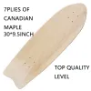 Surf Skate Deck Skateboard Decks 30x9.5inch Canadian Maple and Epoxy Material