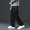 Herenbroek jogger jogger hiphop hiphop Japanse streetwear trekkoord casual flodderige broeken sport losgrijze grijze heren