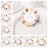 10Pcs Hair Clip Mini Hair Claw Hair Accessories Frosting Star Hair Crab Clip Barrettes Hair Ornaments Flower Mini Hair Claw Girl