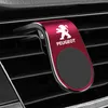 Porte-téléphonie magnétique en métal pour Peugeot 308 206 208 207 3008 307 2008 508 407 Accessoires Style
