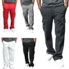 Pantaloni da jogger cargo autunno hip hop street indossare pantaloni sciolti di colore multi -tasca in palestra sport da palestra 240409