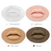 Microblading reutilizável 5D Silicone Practice Lips Skin Skin European Solid Lip Block para PMU Tattoo para iniciantes Maquiagem permanente