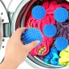 Çamaşır Topları Yeniden Kullanılabilir PVC Kurutucu Topları Çamaşır Makinesi Temizleme için Sihirli Yıkama Aracı Kumaş Yumuşatıcı Top