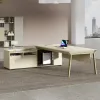 Европейские организаторы Office Desk Стоящий пол монитор L -образный компьютерные столы поставки MESA Escritorio Furnitures