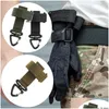 Camp Meubles Yongs Keychain Tactical Gear Clip Keeper Pouch Belt Gloves Gants Corde Hook Military Hook Nylon Keyring Drop délivre Dhexc