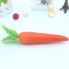 Decorative Flowers 8Pcs Simulation Carrot Artificial Vegetables Pography Props Realistic For Desk Simulated Food