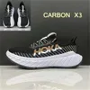 Одна кроссовка Hokah Clifton 8 Carbon x3 Women Bondi 8 Clifton 9 Спортивная обувь шокирующая дорожная мода Hokahs Mens Mens Women Size Размер 36-45