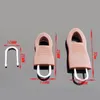 5pcs Replacement Zipper Pull Puller End Fit Rope Tag Clothing Zip Fixer Broken Buckle Zip Cord Tab Bag Suitcase Tent Backpack