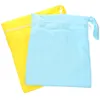 Laundry Bags 2 Pcs Clothes Storage Bag Clothing Zipper Sorting Zipperstorage Pouch Shoe Travel Large Wet