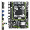 マザーボードPCメインボードX99D4 MATX LGA2011 V3/V4マザーボード64GB 2 DDR4 ECC PCIE 16Xグラフィックカードスロット8pin 24pinパワーインターフェイス