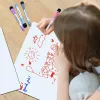 Taille A4 Soft Whiteboard Magnetic Refrigerator Stickers Erasable Memo Message Board Office Teaching Practice Writing Board