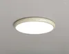Louleurs de plafond lampe de forme ronde minimaliste moderne pour chambre salon décoration de maison LEDLIGNE LED Couleur de conception de couleur de conception