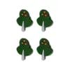 Dekorative Blumen 50/100pcs Kawaii Cartoontiere flacher Rückenharz Cabochon Schrott buchen Haarspulen DIY Dolls Haus